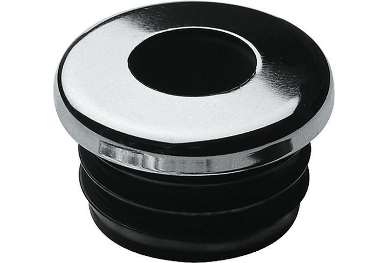 Urinalverbinder für Einlocheinlauf (Standard) Gummi schwarz + Rosette,Ø 18.5mm Urinalverbinder für Einlocheinlauf (Standard) Gummi schwarz + Rosette,Ø 18.5mm