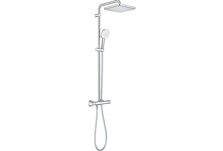 Brause-System Grohe Tempesta Cosmopolitan 250 cube, mit Thermostatbatterie, chrom