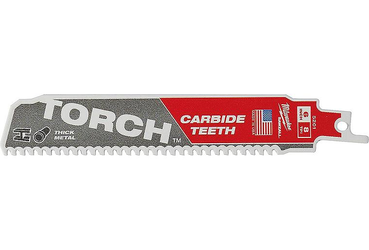 Säbelsägeblatt Milwaukee THE TORCH, Länge 150 mm, VPE 1 Stück, für Metall Säbelsägeblatt Milwaukee THE TORCH, Länge 150 mm, VPE 1 Stück, für Metall