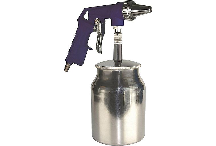 Sandstrahlpistole Aerotec mit 0,7 Liter Saugbecher Sandstrahlpistole Aerotec mit 0,7 Liter Saugbecher