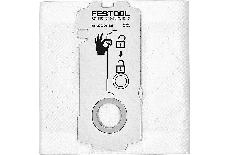 Staubsaugerbeutel SC-FIS-CT MINI/MIDI-2/5/CT15 VPE = 5 Stk.