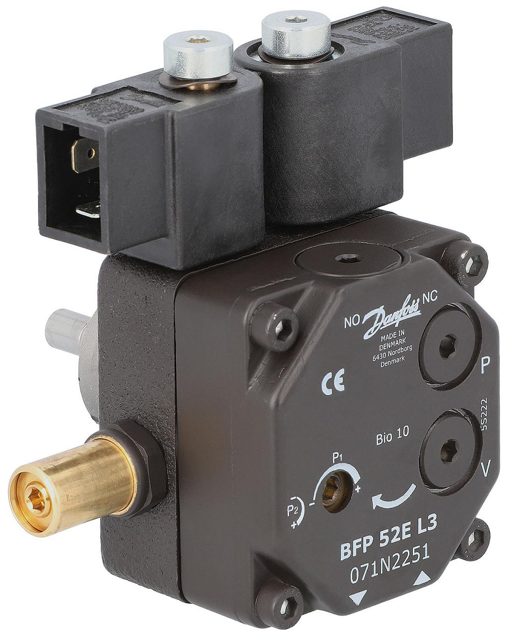 Danfoss ölbrennerpumpe BFP 52 EL3 071N2201 indent. 071N2251 Danfoss ölbrennerpumpe BFP 52 EL3 071N2201 indent. 071N2251