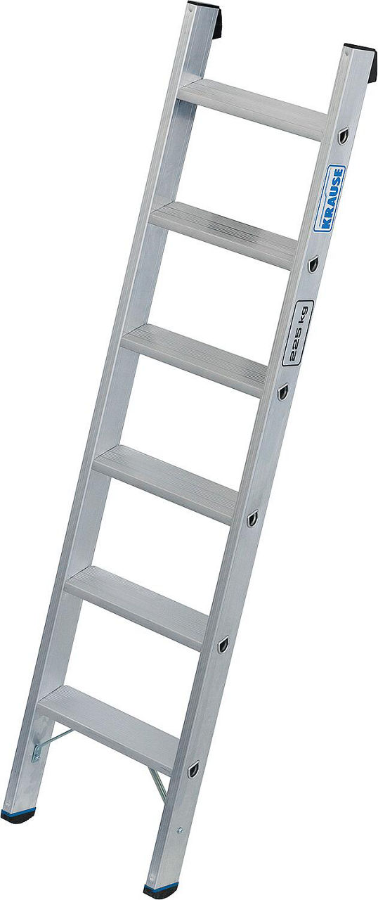 Stufen- Anlegeleiter Schwerlast 6 Stufen 225 kg Stufen- Anlegeleiter Schwerlast 6 Stufen 225 kg