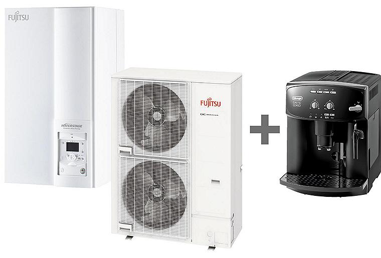 Wärmepumpe-Split Super High-Power 17 kW + Kaffevollautomat - ESAM 2502 - Caffee Corso Wärmepumpe-Split Super High-Power 17 kW + Kaffevollautomat - ESAM 2502 - Caffee Corso