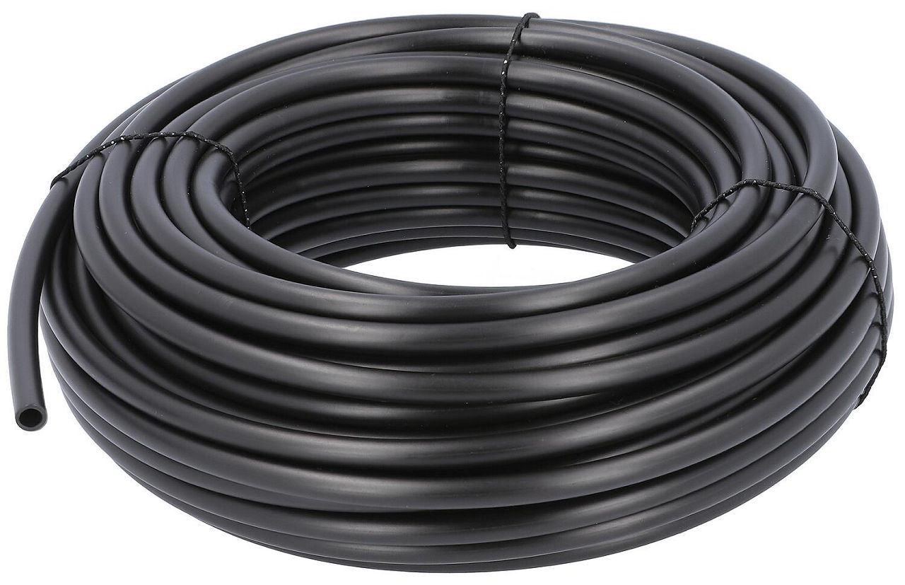 Verlegerohr PE DN8(1/4") Länge 20m, für Tropfbewässerung Verlegerohr PE DN8(1/4") Länge 20m, für Tropfbewässerung