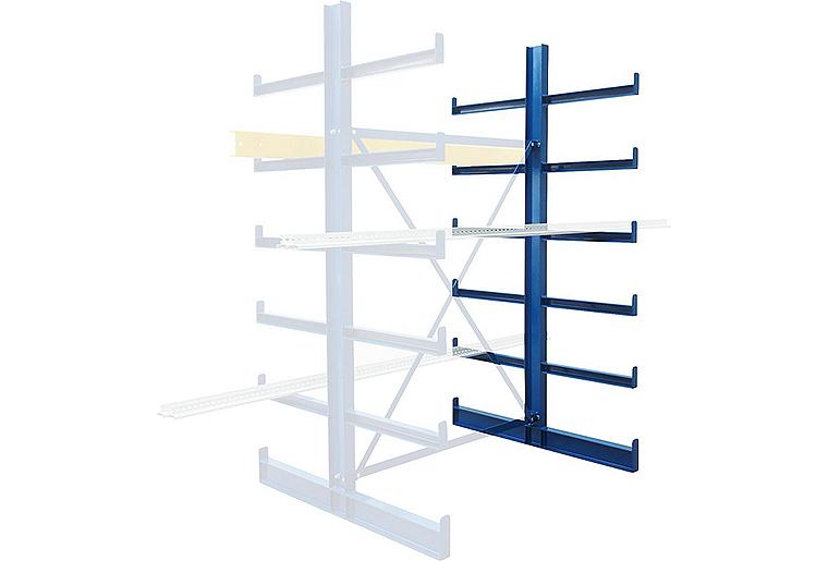 Kragarmanbauregal KARL doppelseitig mit 12 Ebenen 2000x1250x1240mm Feldlast 2400Kg