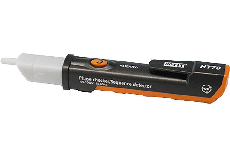 Berührungsloser Spannungsprüfer HT70C mit Drehfeldrichtungsermittlung Berührungsloser Spannungsprüfer HT70C mit Drehfeldrichtungsermittlung