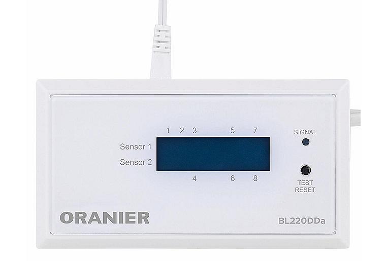 Unterdruckwächter-System Oranier Funk-Differenzdrucksensor Unterdruckwächter-System Oranier Funk-Differenzdrucksensor
