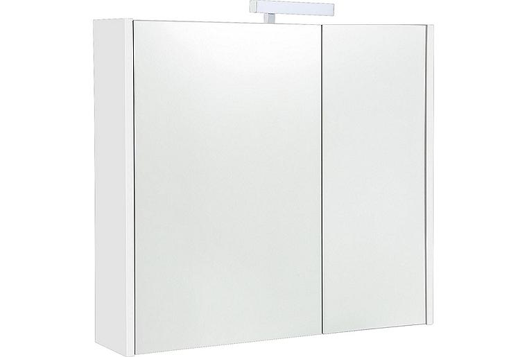 Spiegelschrank Akira mit LED-Beleuchtung, 800x700x155mm, weiß Hochglanz, 2 Türen Spiegelschrank Akira mit LED-Beleuchtung, 800x700x155mm, weiß Hochglanz, 2 Türen