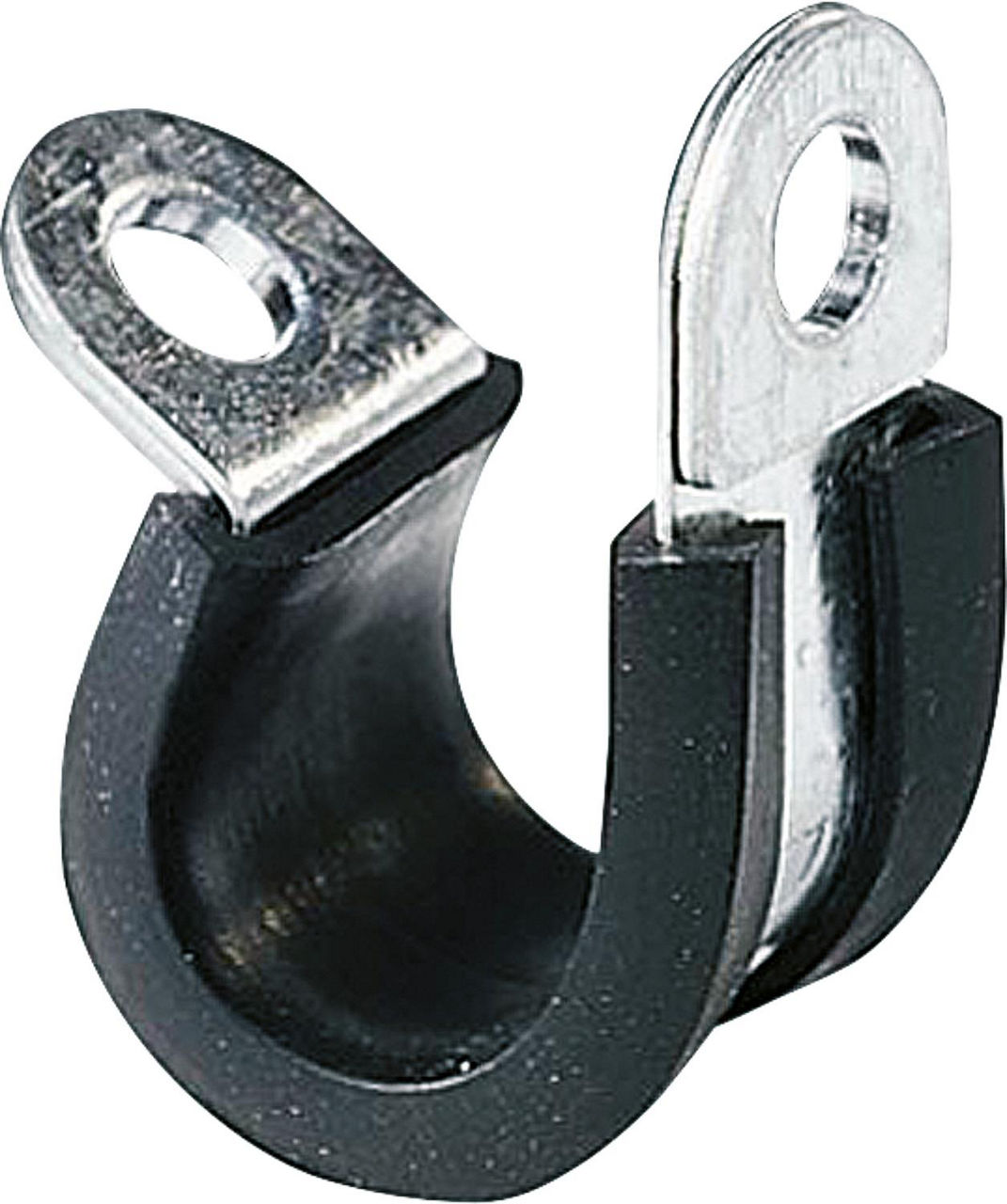 Rohrschellen mit Gummieinlage Bandbreite 15 mm / W1, ø 13 mm