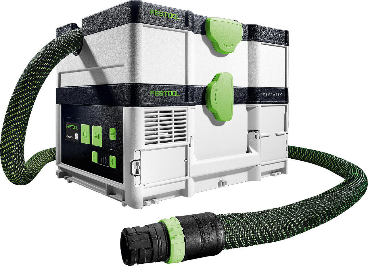 Akku-Absaugmobil Festool 2x 18 V CLEANTEC CTLC SYS HPC 4,0 I-Plus, L-Klasse, mit 4x 4,0 Ah Akkus und Doppelladegerät Akku-Absaugmobil Festool 2x 18 V CLEANTEC CTLC SYS HPC 4,0 I-Plus, L-Klasse, mit 4x 4,0 Ah Akkus und Doppelladegerät