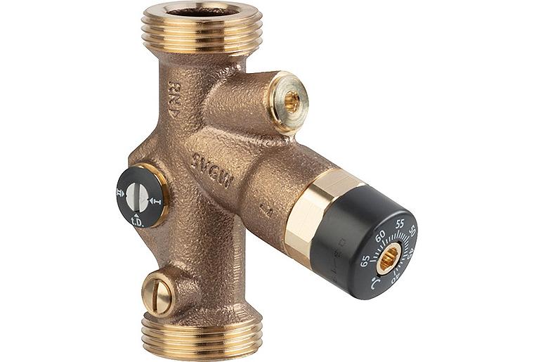 Zirkulationsregulierventil thermostatisch DN20 (3/4") flachdicht, AG 1", DVGW geprü. Zirkulationsregulierventil thermostatisch DN20 (3/4") flachdicht, AG 1", DVGW geprü.
