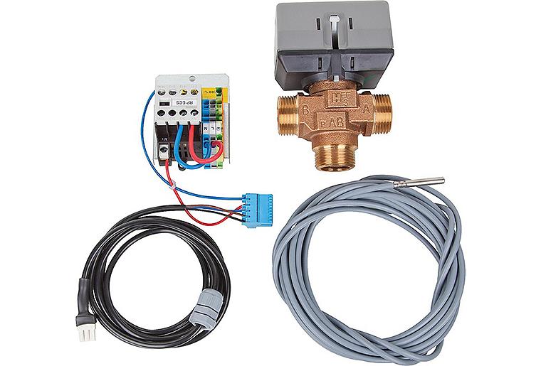 Warmwasser-Umschaltset für Serie Komfort und Highpower Umschaltventil DN 25 (1") AG Warmwasser-Umschaltset für Serie Komfort und Highpower Umschaltventil DN 25 (1") AG