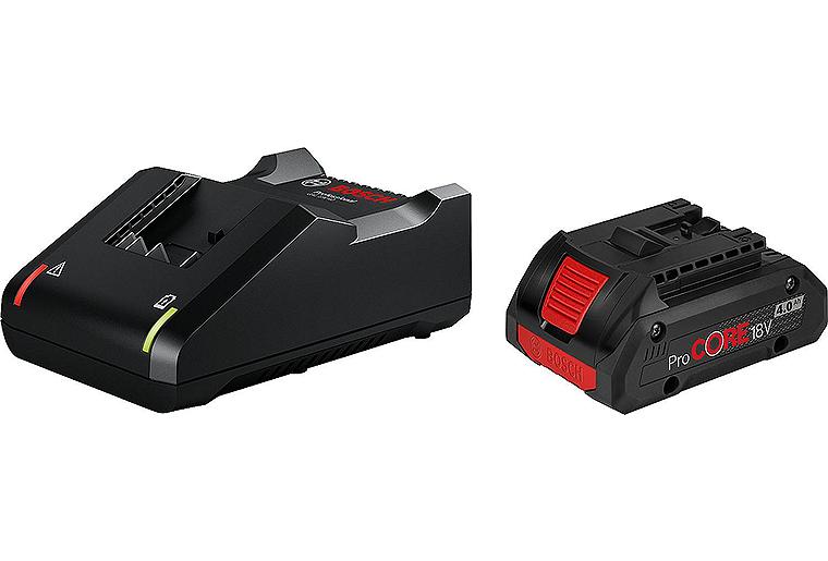Akku-Set BOSCH 18V mit 1x 4,0 Ah ProCORE Akku und Ladegerät