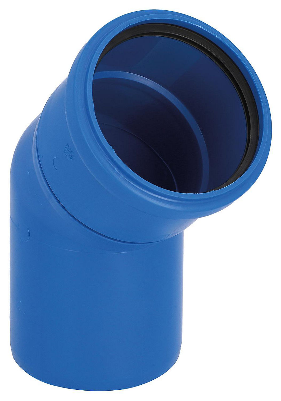CondensBlue Bogen einwandig, 45° DN 110 CondensBlue Bogen einwandig, 45° DN 110