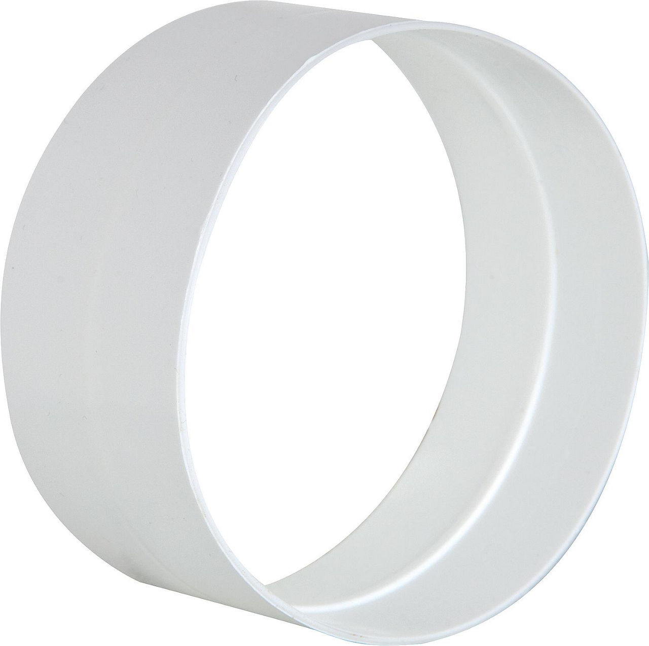 Außenverbinder DN 150mm weiß Kunststoff Außenverbinder DN 150mm weiß Kunststoff