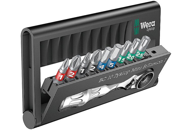 Bitset WERA Bit-Check 10-teilig inkl. Zyklop Mini BiTorsion