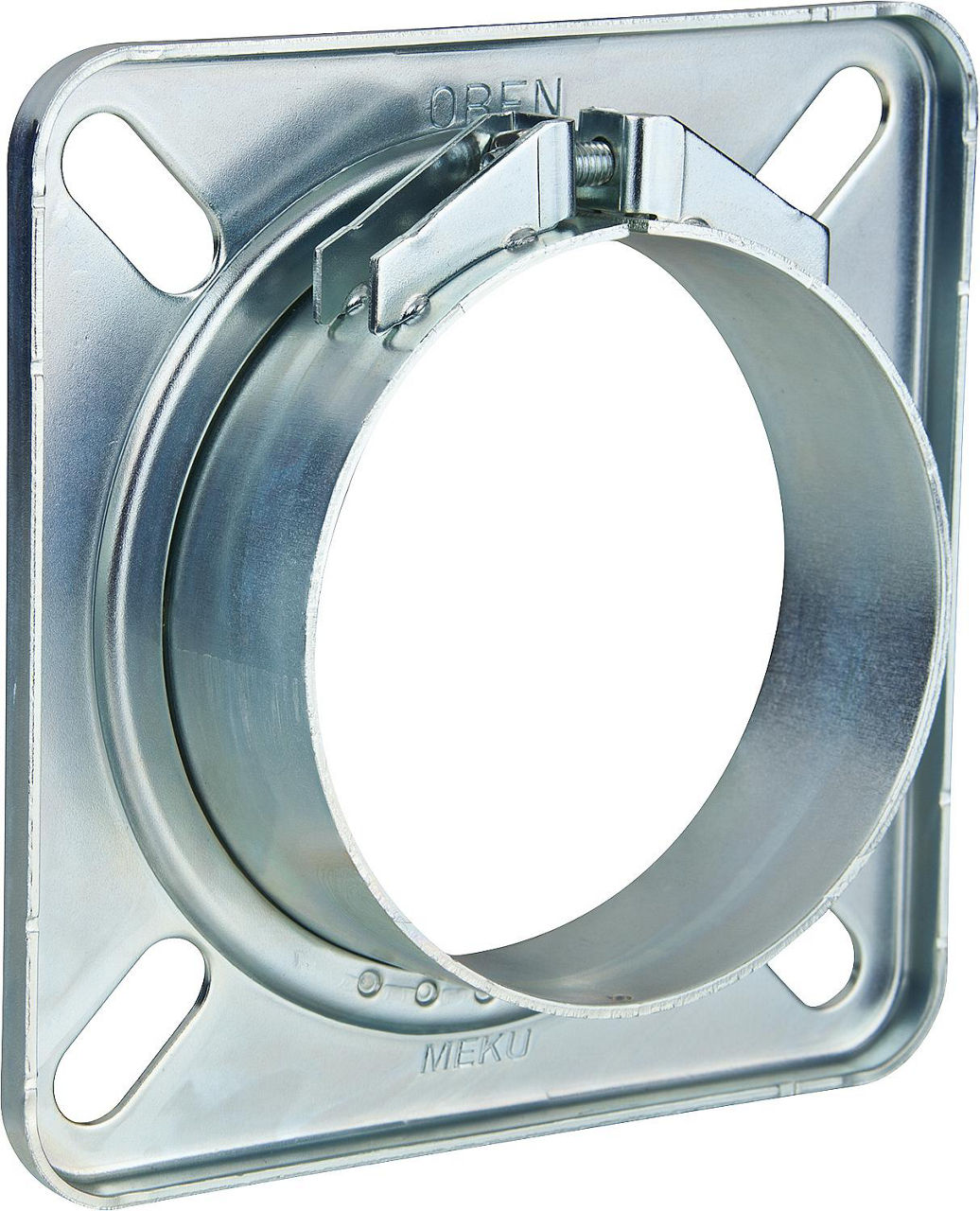 Brennerflansch Meku für Flammrohre Ø 100 mm Brennerflansch Meku für Flammrohre Ø 100 mm