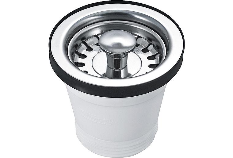 Spülenventil 11/2''x 70 mm mit Siebeinsatz Edelstahl 52 mm Spülenventil 11/2''x 70 mm mit Siebeinsatz Edelstahl 52 mm