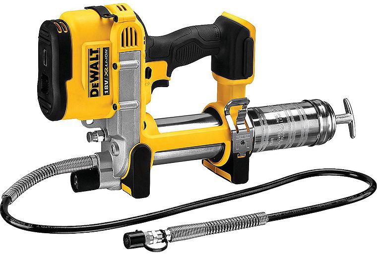 Akku-Fettpresse DeWALT 18V DCGG571NK ohne Akkus und Ladegerät Akku-Fettpresse DeWALT 18V DCGG571NK ohne Akkus und Ladegerät