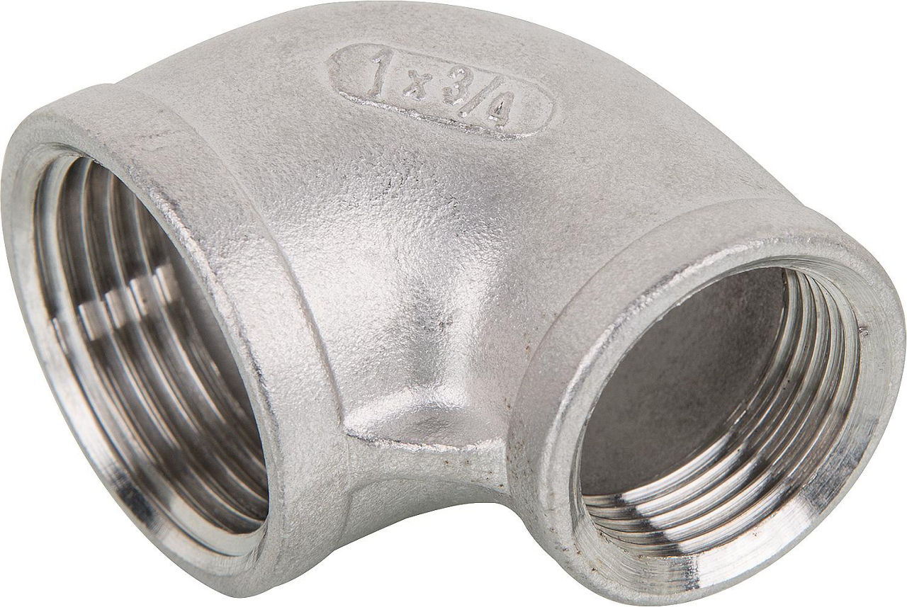 Winkel 90° reduziert V4A 1 1/2" x 1 1/4" Winkel 90° reduziert V4A 1 1/2" x 1 1/4"