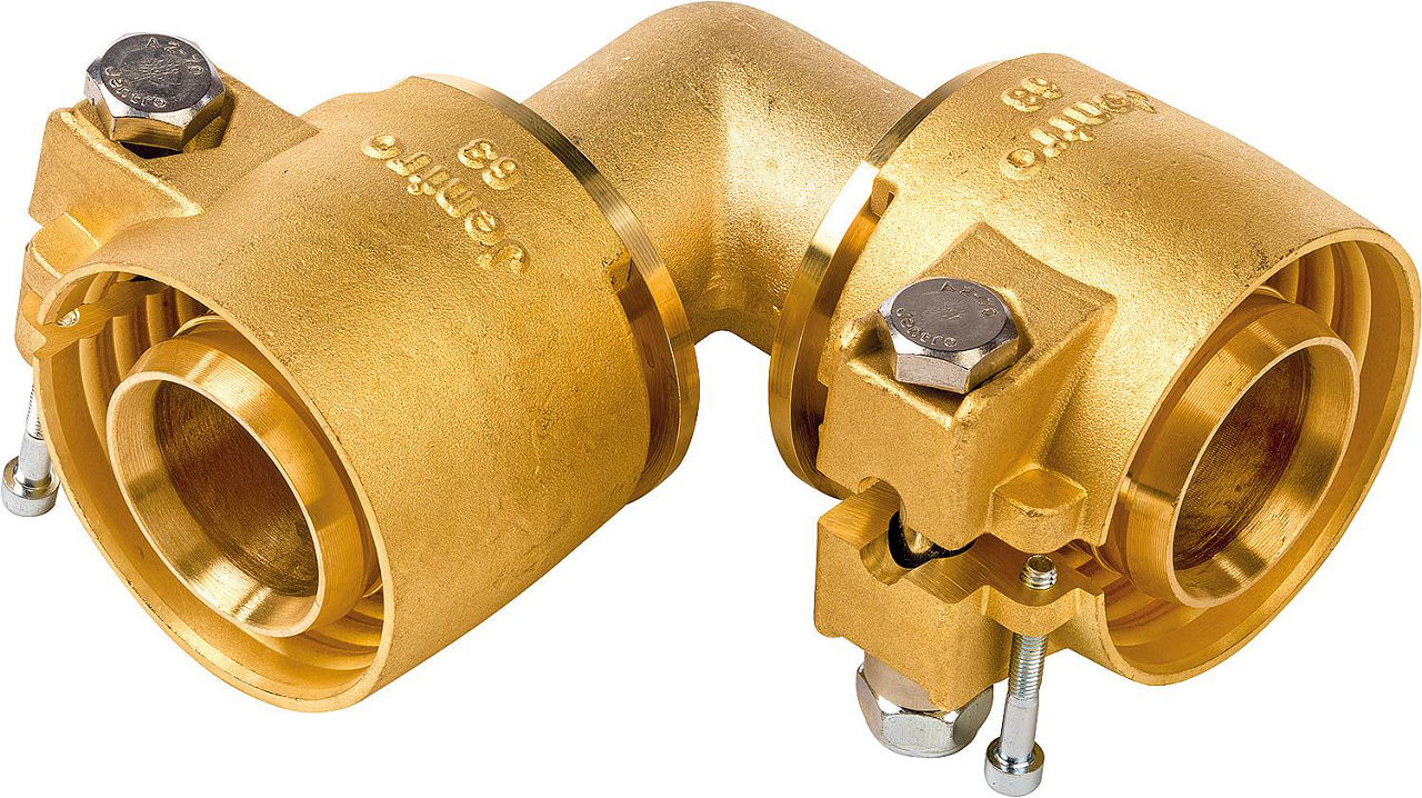 Fernwärme - Winkelstück 25/25 x 2,3 für Heizung inkl. Klemmring Fernwärme - Winkelstück 25/25 x 2,3 für Heizung inkl. Klemmring