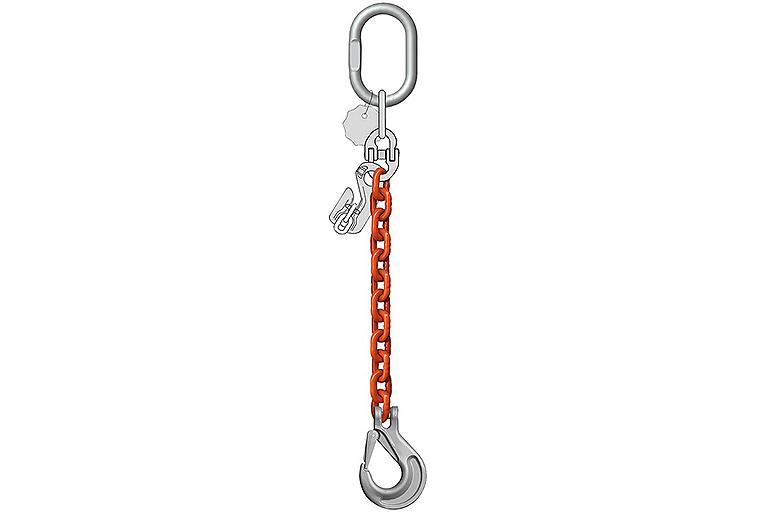 Anschlagkette 1-Strang, 4,0t, 10mm, Länge 4m Anschlagkette 1-Strang, 4,0t, 10mm, Länge 4m