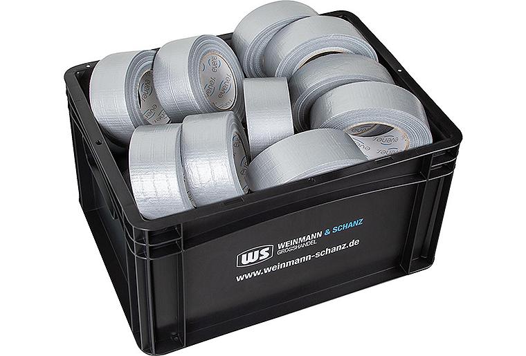 Vorteilspaket Panzerklebeband 24-teilig mit Gratis WS-Transportbox Vorteilspaket Panzerklebeband 24-teilig mit Gratis WS-Transportbox
