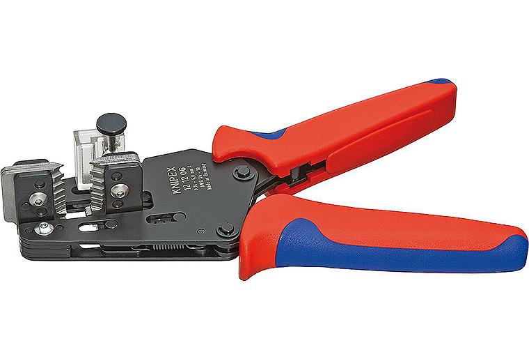 Universal-Abisolierzange vernickelt Mehrkomponenten-Griffhüllen Typ 121206 Länge 195mm Universal-Abisolierzange vernickelt Mehrkomponenten-Griffhüllen Typ 121206 Länge 195mm