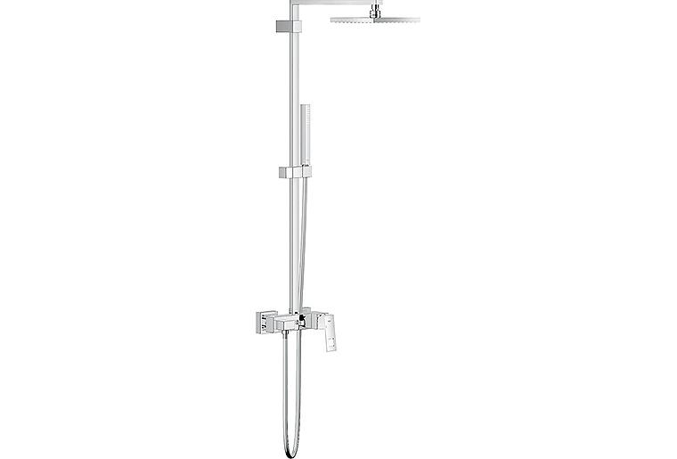 Brause-System Grohe Eurocube Handbrause, Kopfbrause 230x230 mm chrom
