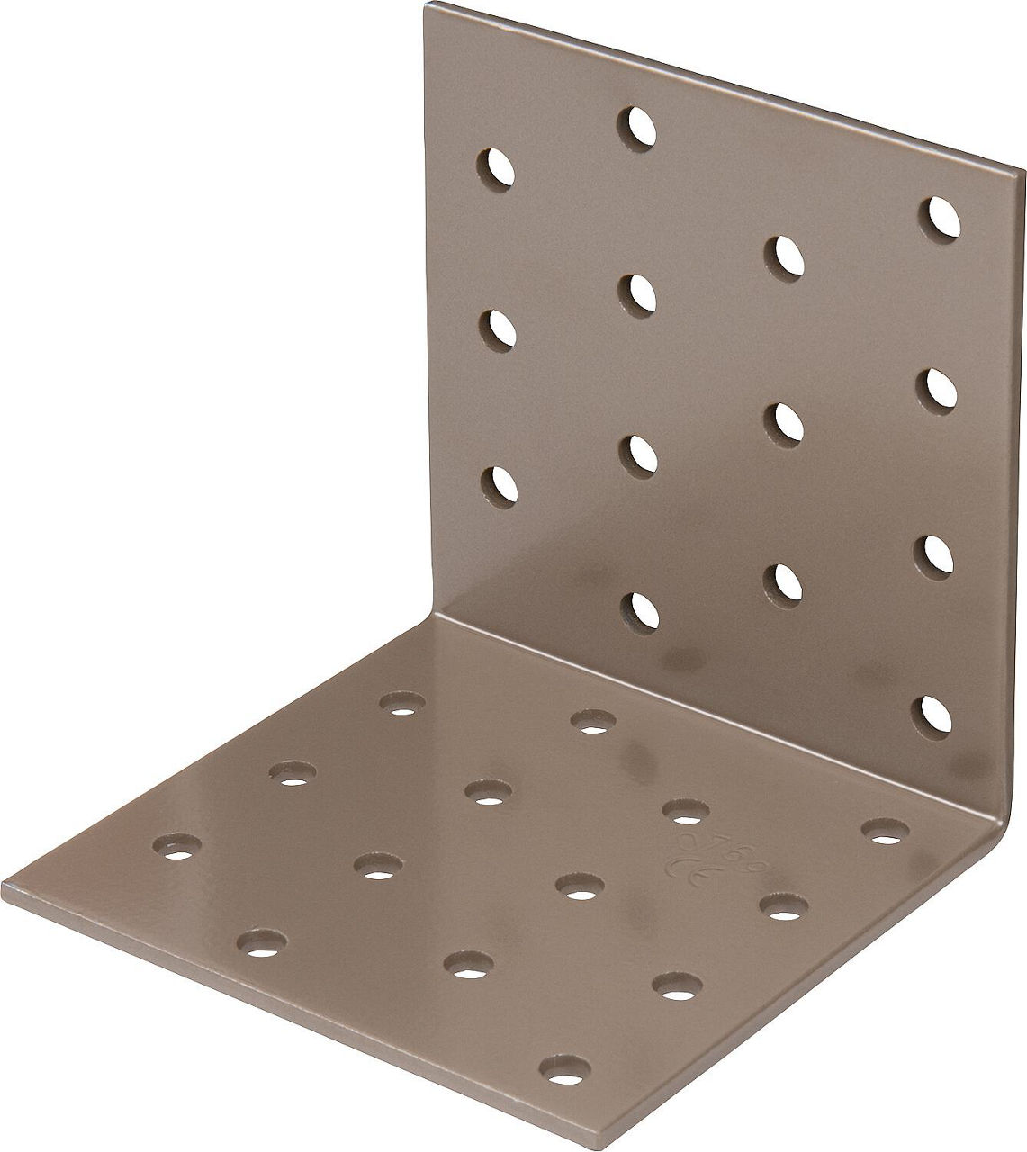 Lochplattenwinkel DURAVIS® 80 x 80 x 80 mm, Material: Stahl, sendzimirverzinkt, Oberfläche: perlbeige RAL 1035 Lochplattenwinkel DURAVIS® 80 x 80 x 80 mm, Material: Stahl, sendzimirverzinkt, Oberfläche: perlbeige RAL 1035