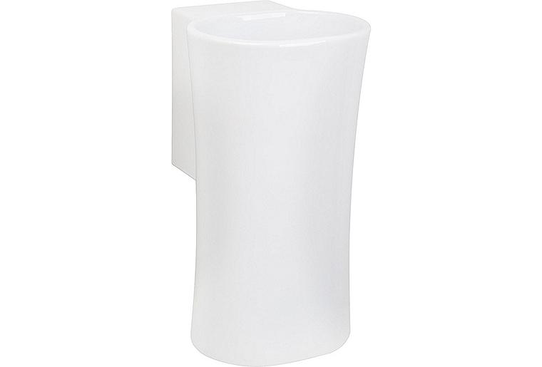 Design-Waschtisch NATIVO BxHxT: 350x620x370 mm ohne Hahnloch Keramik weiß Design-Waschtisch NATIVO BxHxT: 350x620x370 mm ohne Hahnloch Keramik weiß