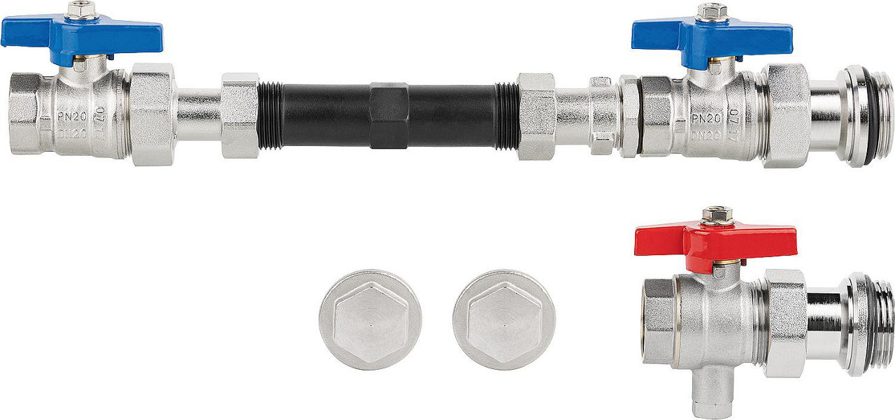 WS Anschlussgarnitur WMZ-41/3 3/4" (110mm) WS Anschlussgarnitur WMZ-41/3 3/4" (110mm)