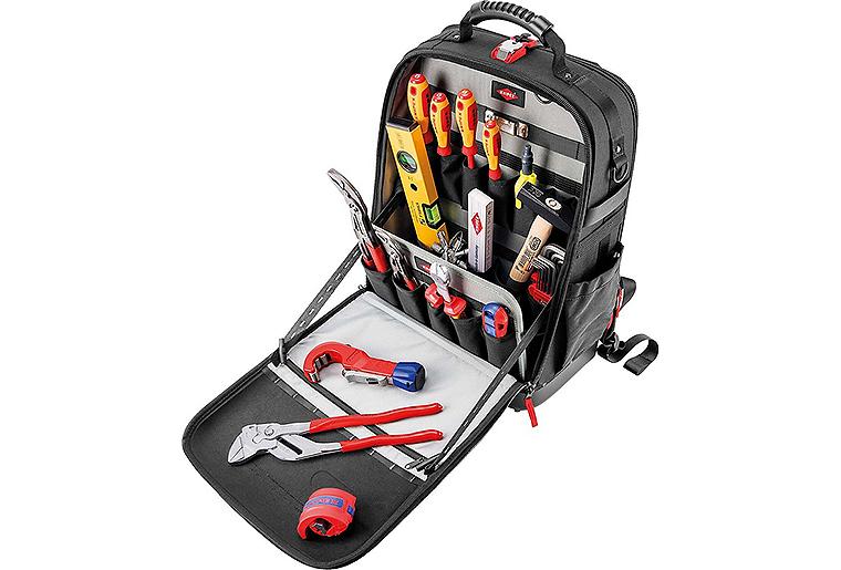 Werkzeugrucksack KNIPEX® Modular X18, 17-teilig, Sanitär Werkzeugrucksack KNIPEX® Modular X18, 17-teilig, Sanitär
