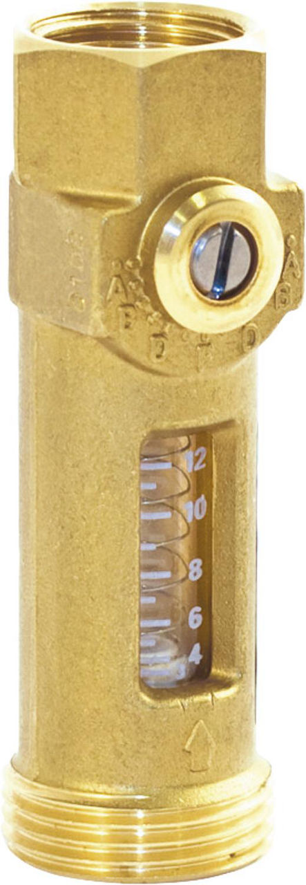 Abgleichventil Tacosetter Inline 100, DN 15 IG 3/4"x1/2", 3-12l/min, Kvs: 1,85 Abgleichventil Tacosetter Inline 100, DN 15 IG 3/4"x1/2", 3-12l/min, Kvs: 1,85