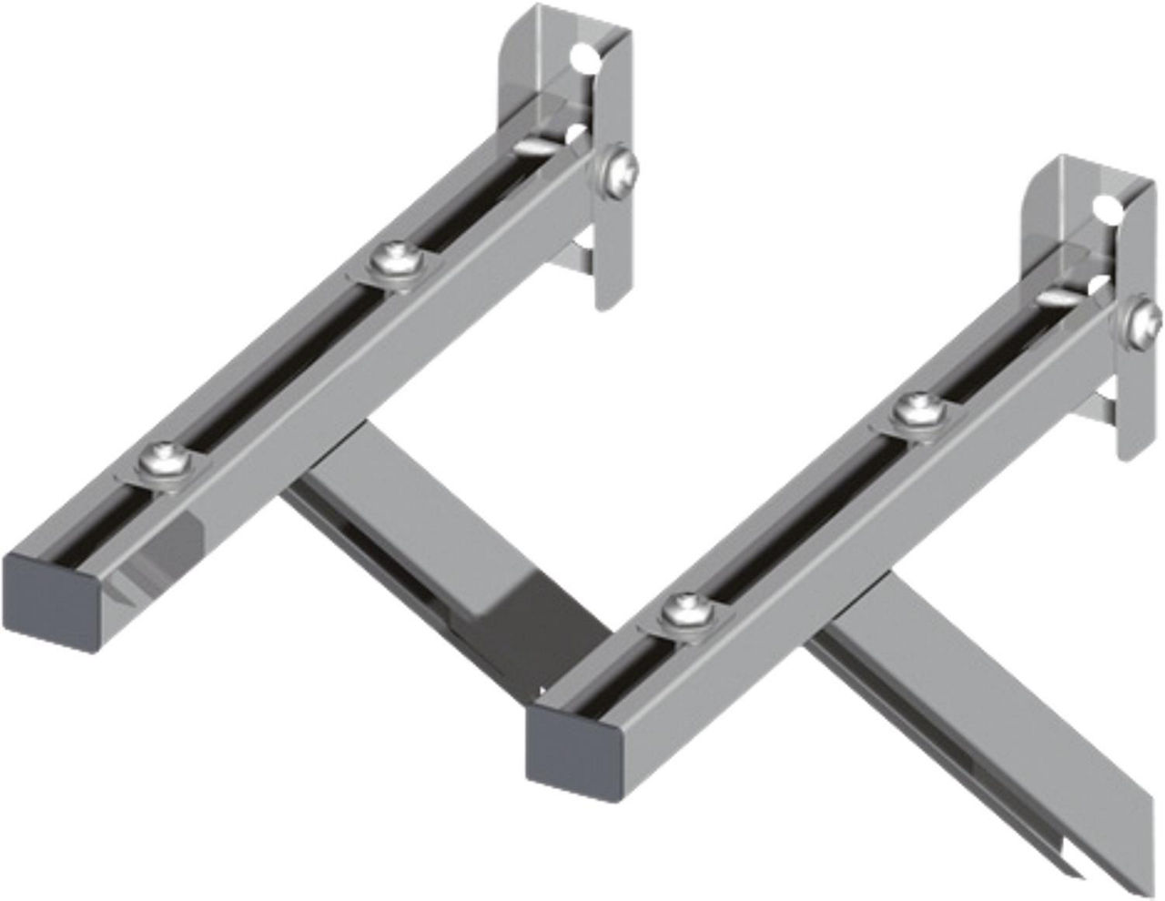 Kunststoff-Abgassystem Wandkonsole 50-100mm DN 080/125