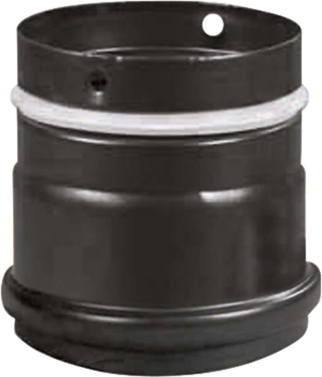 Abgasanschluss für Pelletsofen Oranier/Justus, Schwarz emailliert, Ø 80 mm Abgasanschluss für Pelletsofen Oranier/Justus, Schwarz emailliert, Ø 80 mm