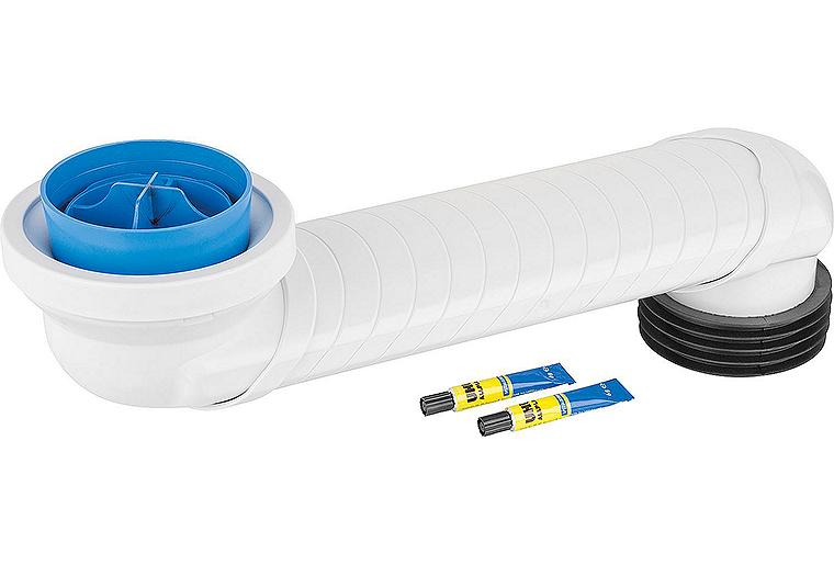 WC-Versprungbogen PVC DN 90/110 WC-Versprungbogen PVC DN 90/110