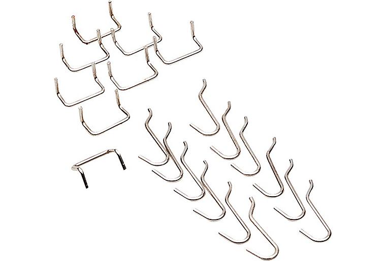 Werkzeughaltesystem Hakensortiment VPE=20 Stk. StorePlus Flex M 20, chrom Werkzeughaltesystem Hakensortiment VPE=20 Stk. StorePlus Flex M 20, chrom