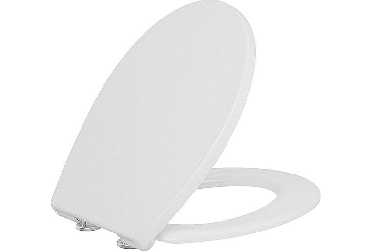 WC-Sitz Emu aus Duroplast, weiß SoftClose, Steckscharnier mit Spreizdübel (BxT) 386x453mm WC-Sitz Emu aus Duroplast, weiß SoftClose, Steckscharnier mit Spreizdübel (BxT) 386x453mm