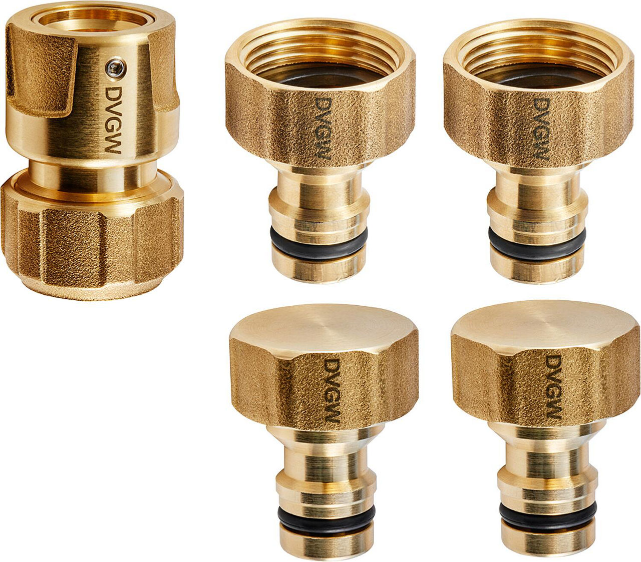 Geka plus Basis-Set Trinkwasser 3/4", 2x Schlauchstück 3/4", Hahnstecker 3/4" Geka plus Basis-Set Trinkwasser 3/4", 2x Schlauchstück 3/4", Hahnstecker 3/4"