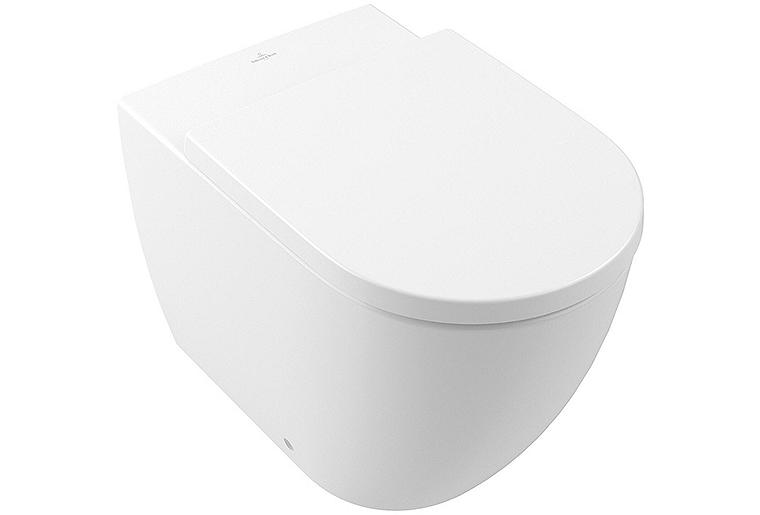 Stand-Tiefspül-WC Subway 3.0 TwistFlush, spülrandlos, Abgang waagerecht, weiß Stand-Tiefspül-WC Subway 3.0 TwistFlush, spülrandlos, Abgang waagerecht, weiß