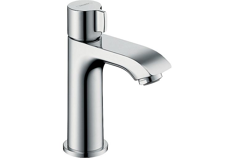 Standventil Hansgrohe 100 Metris Ausladung 89 mm chrom Standventil Hansgrohe 100 Metris Ausladung 89 mm chrom