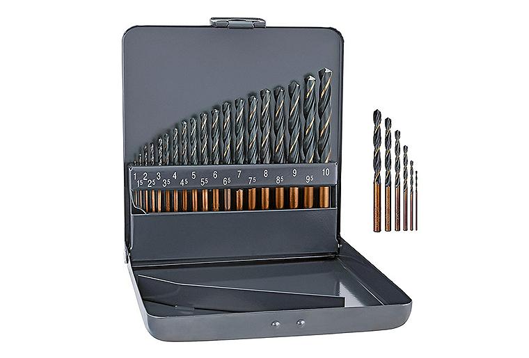 Aktionsset Alpen Metallbohrer-Set 19-teilig und Ersatzbohrer 6 Stk. Aktionsset Alpen Metallbohrer-Set 19-teilig und Ersatzbohrer 6 Stk.