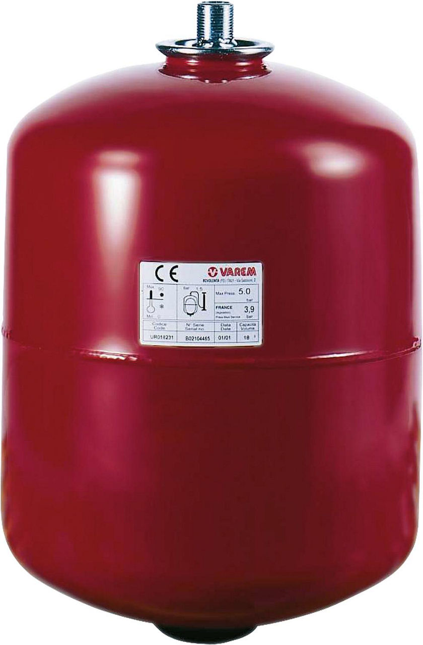 Ausdehnungsgefäß (o. R) 8 Ltr. Solarvarem 8l