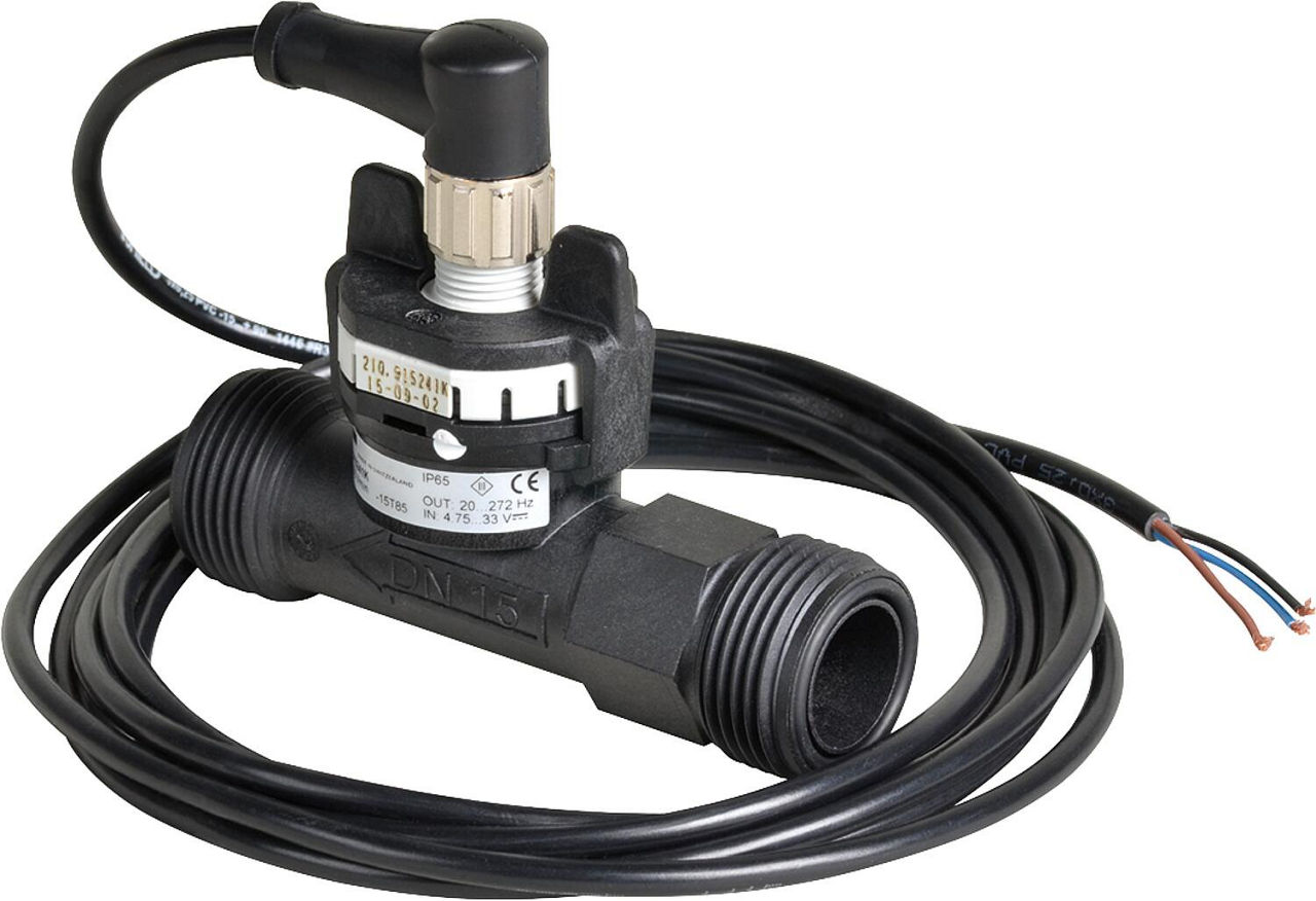 Durchflusssensor, ab 25 l/min Durchflusssensor, ab 25 l/min