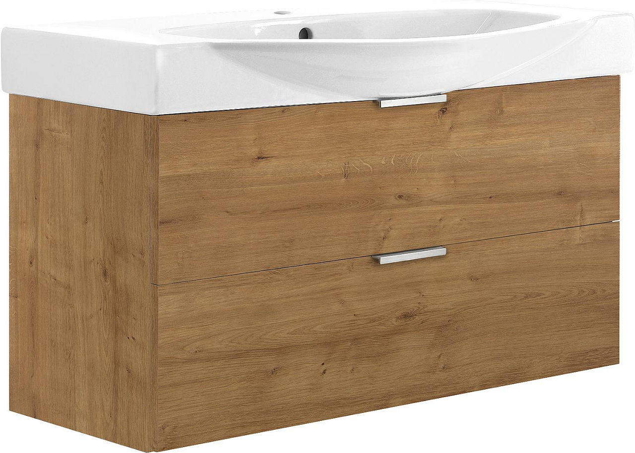 WTU+Keramik-WT EBSI Eiche Arlington, 2 Auszüge 970x590x380/490