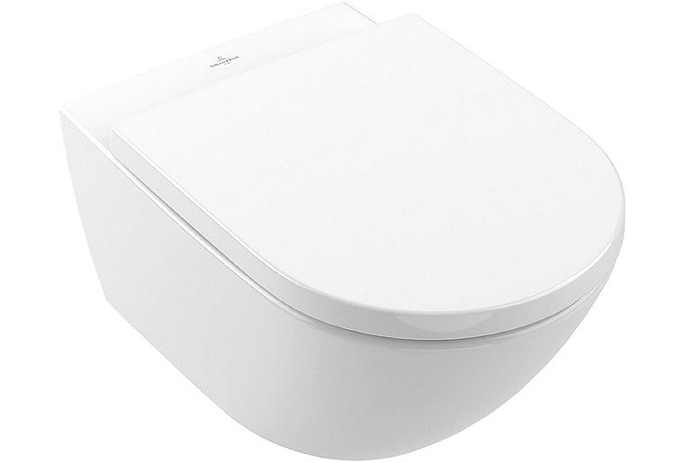 Wand-Tiefspül-WC Villeroy & Boch Subway 3.0, TwistFlush, spülrandlos, weiß, 370x355x560 mm Wand-Tiefspül-WC Villeroy & Boch Subway 3.0, TwistFlush, spülrandlos, weiß, 370x355x560 mm