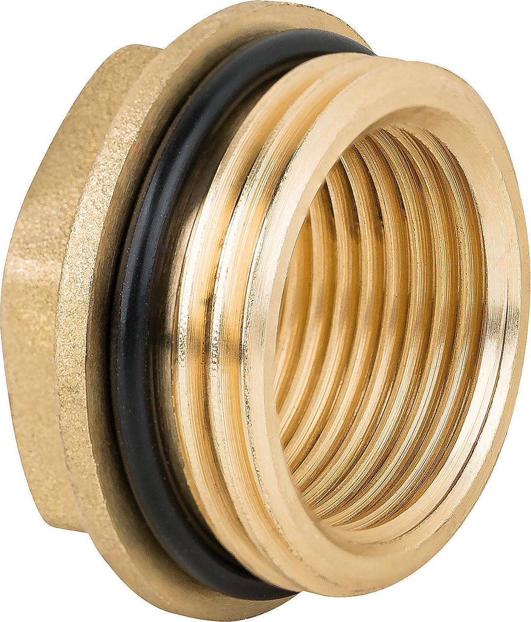 Reduzierstück mit AG-IG 3/4" AG x 1/2" IG Messing blank Reduzierstück mit AG-IG 3/4" AG x 1/2" IG Messing blank