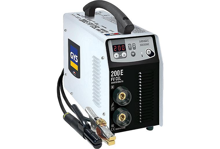 E-Handschweißinverter PROGYS 200E FV CEL im Hartschalenkoffer